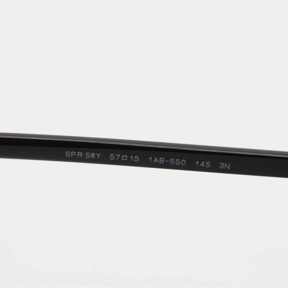 NEW PRADA PR58YS 1AB5S0 SUNGLASSES PRADA SPR 58Y BLACK UNISEX EYEWEAR PR 58YS - Picture 12 of 13